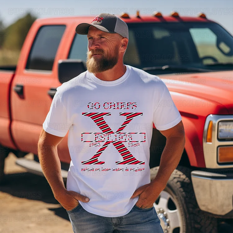 Custom Year Gen X College Team T-Shirt