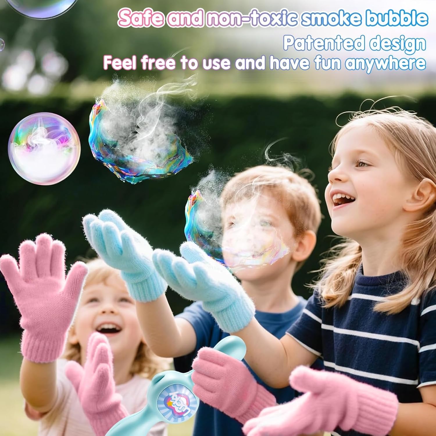 Safe non-toxic bubbles