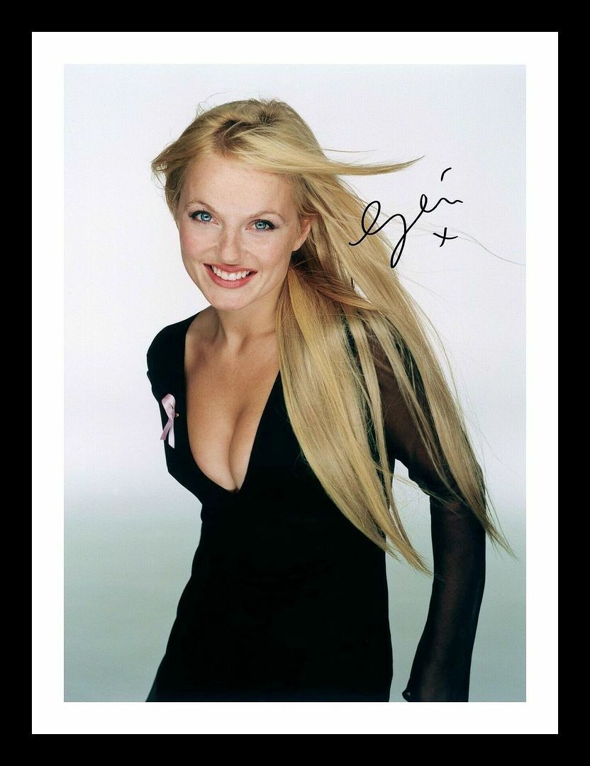 Geri Halliwell Autograph Signed & Framed Photo Poster painting 2