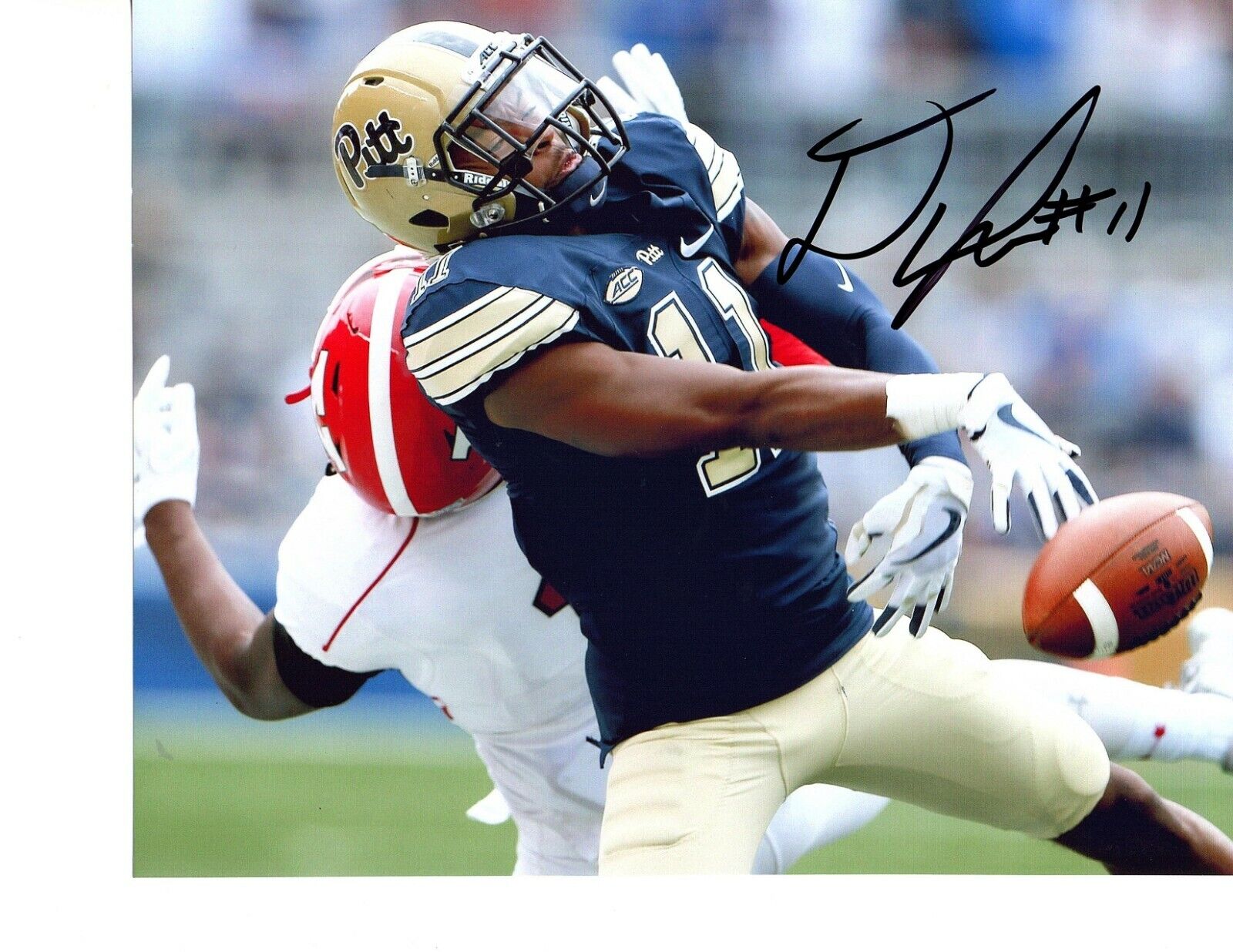 Dane Jackson Pittsburgh Panthers signed autographed 8x10 football Photo Poster painting PITT#