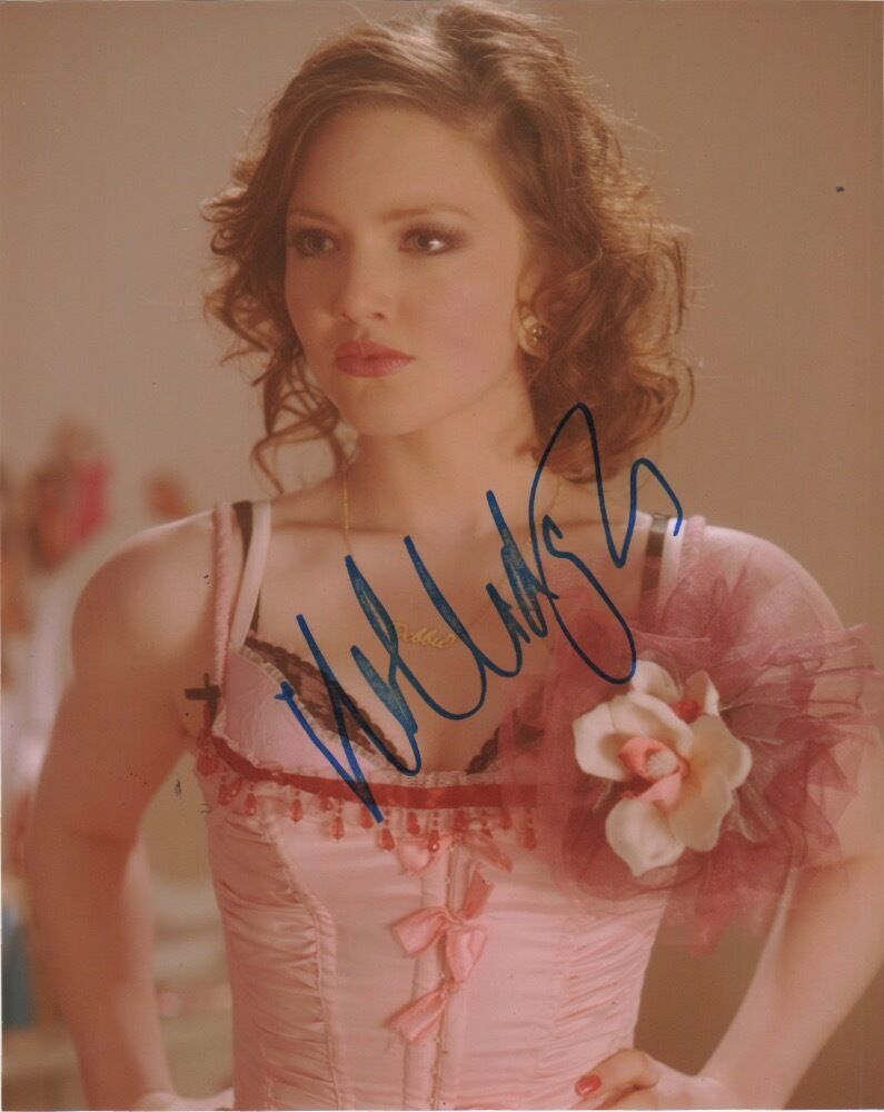 Holliday Grainger Autographed Signed 8x10 Photo Poster painting COA