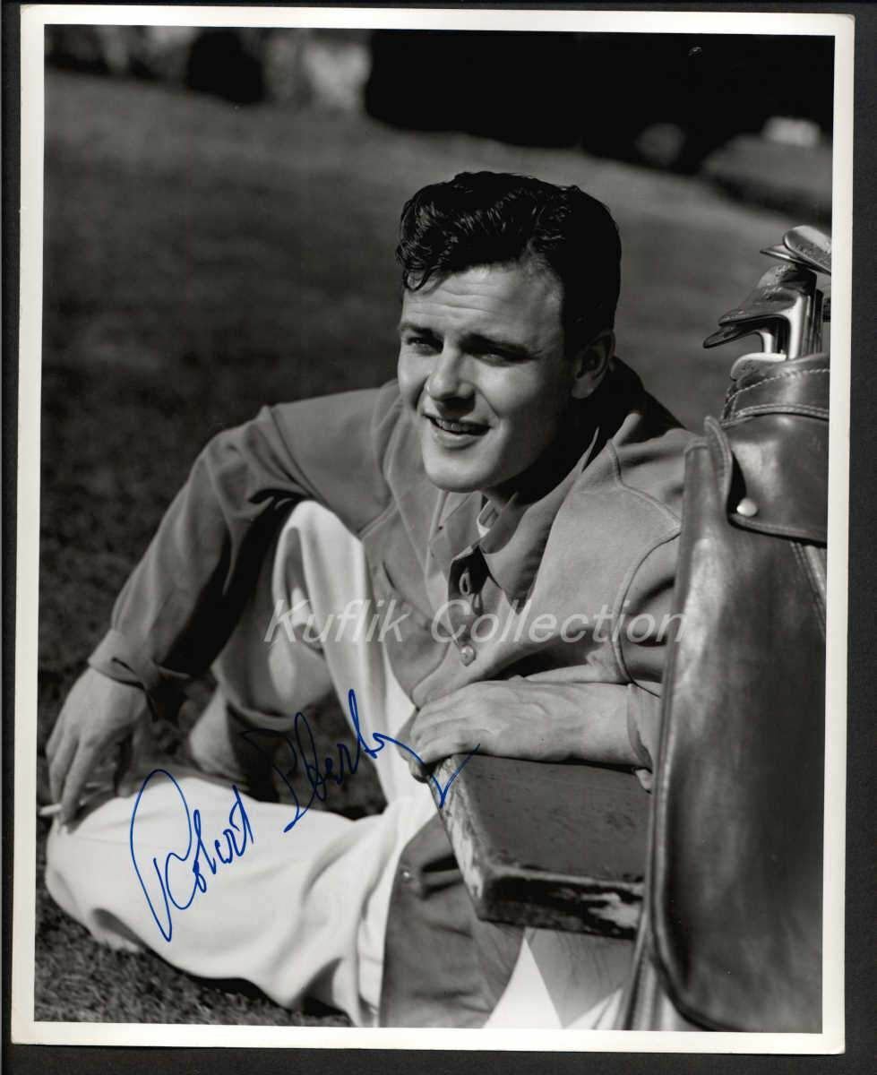 Robert Sterling - Signed Vintage Celebrity Autograph Photo Poster painting