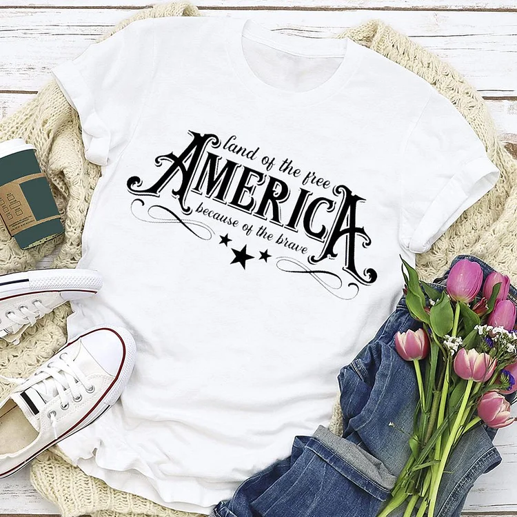 Independence Day America T-shirt Tee-Annaletters