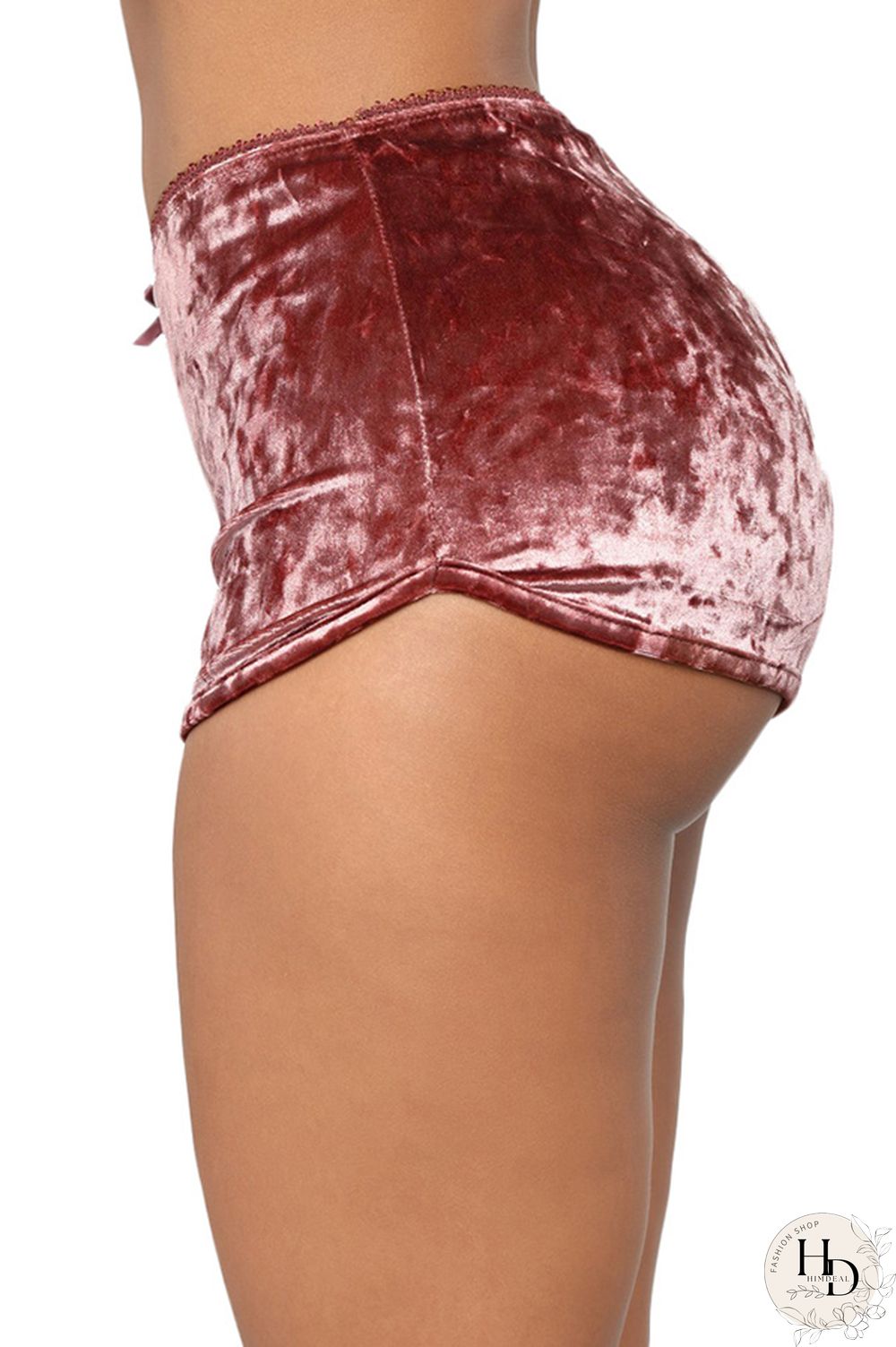 Pink Polyester Sexy Solid Two Piece Suits Straight Sleeveless