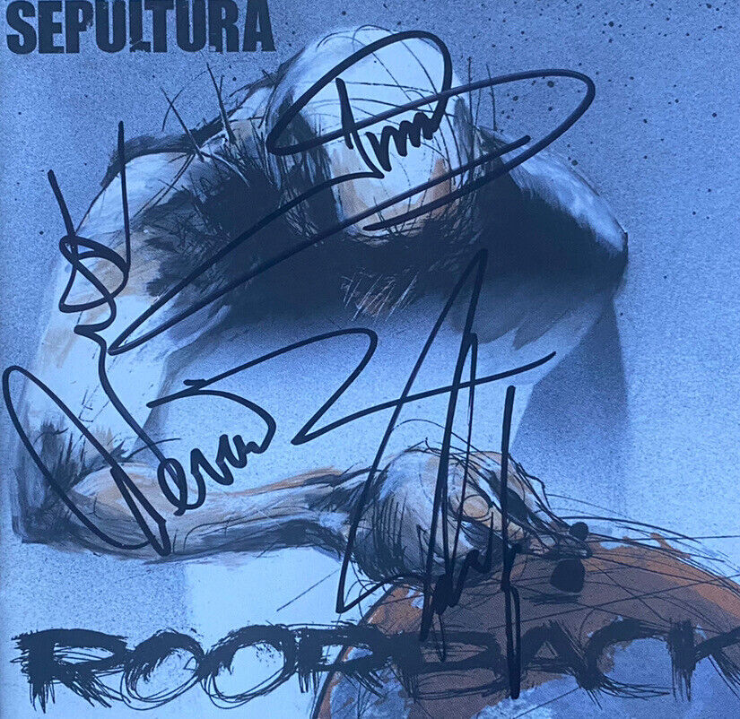 Sepultura - Roorback Signed Autographed Cd