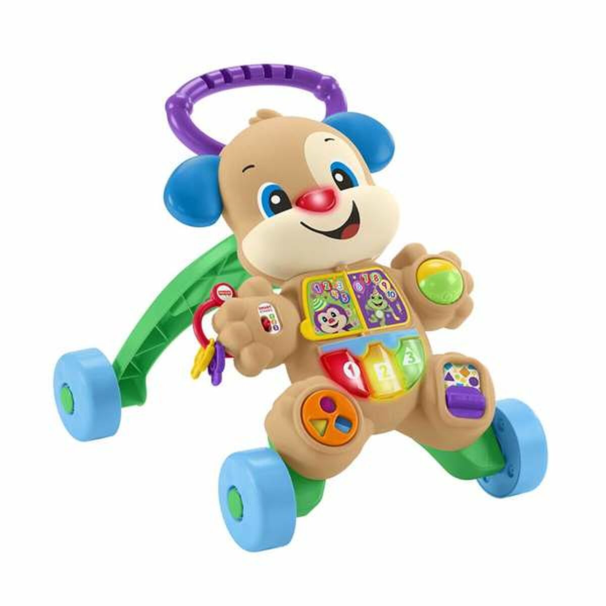 Wheeled walking frame Fisher-Price Sound Lights Dog Multilanguage