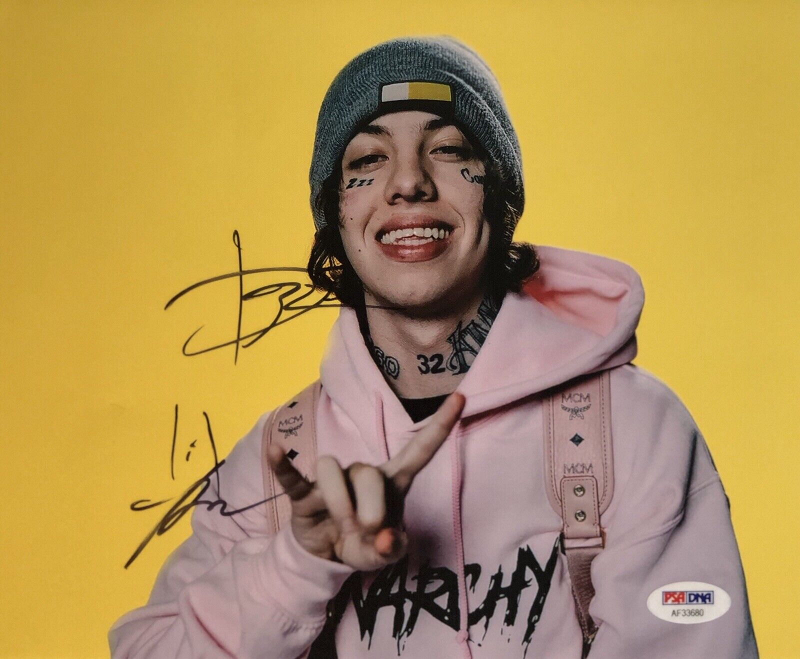 Lil Xan Signed Autographed Betrayed Pull Up 8x10 Photo Poster painting Psa/Dna