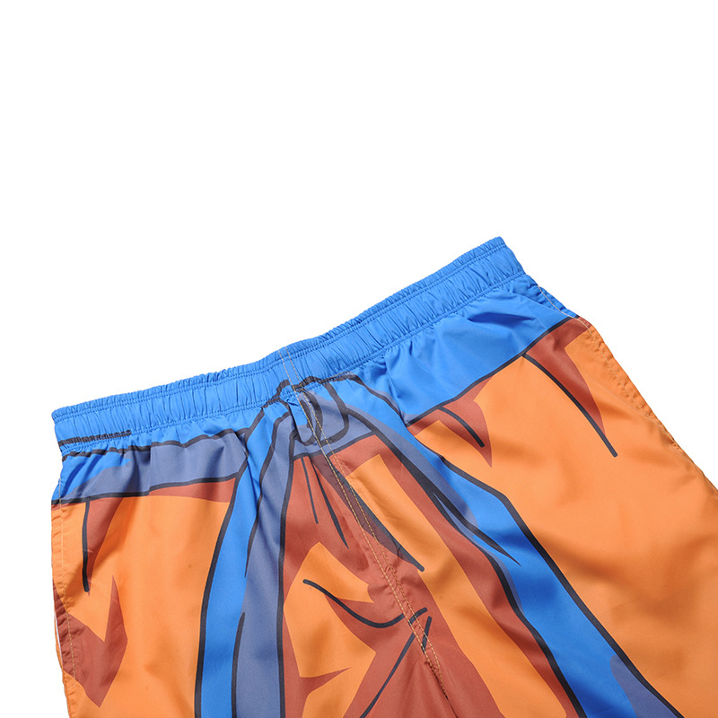Dragon Ball Warrior Orange Training Men's Shorts