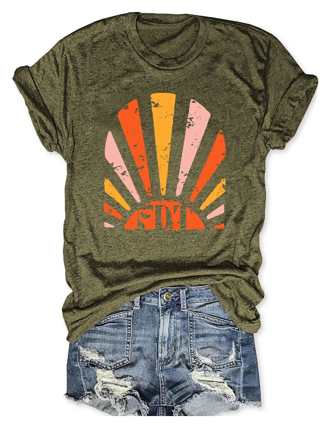 Sunset Subtle Anti FDT T-shirt