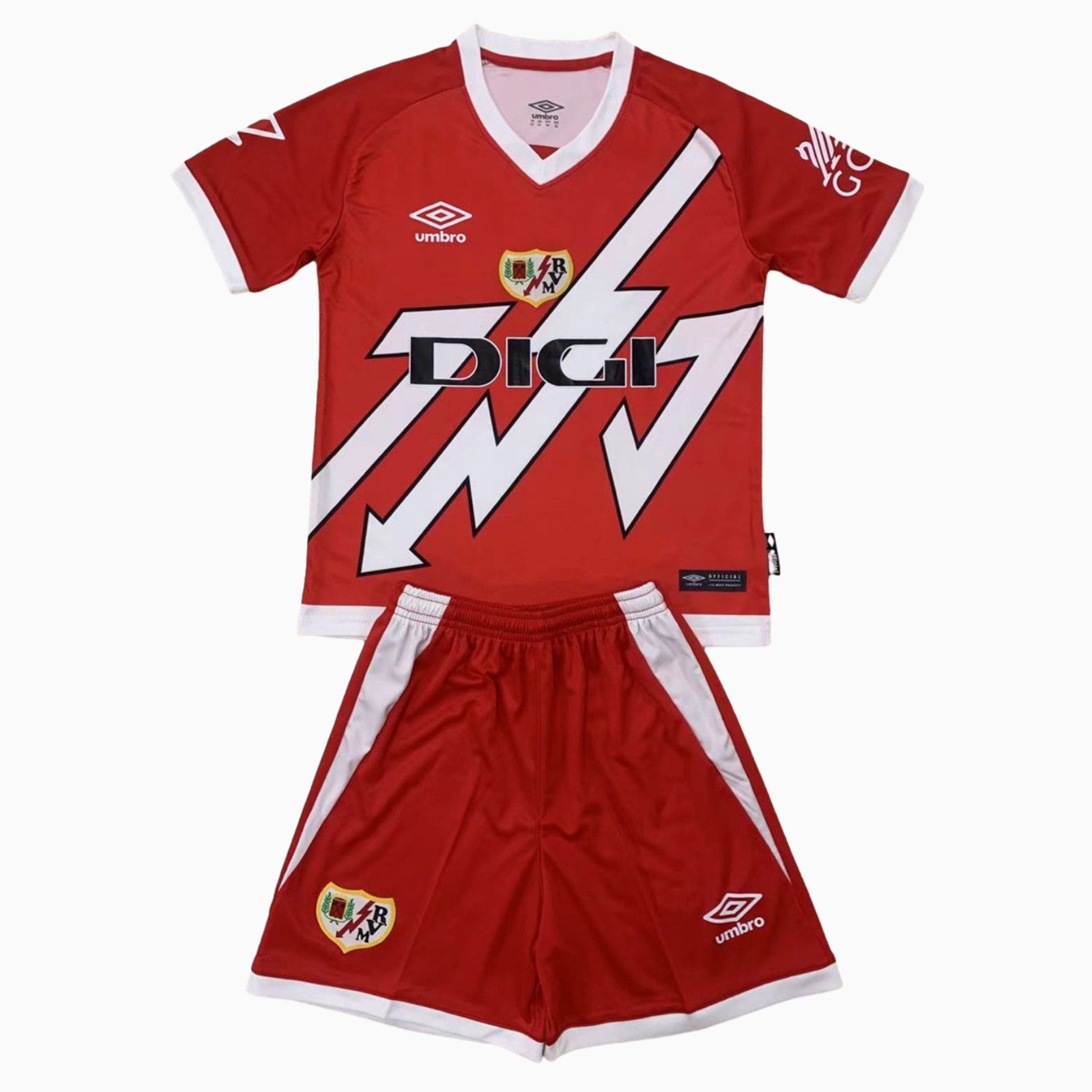 Rayo Vallecano 24-25 Away Kids Kit