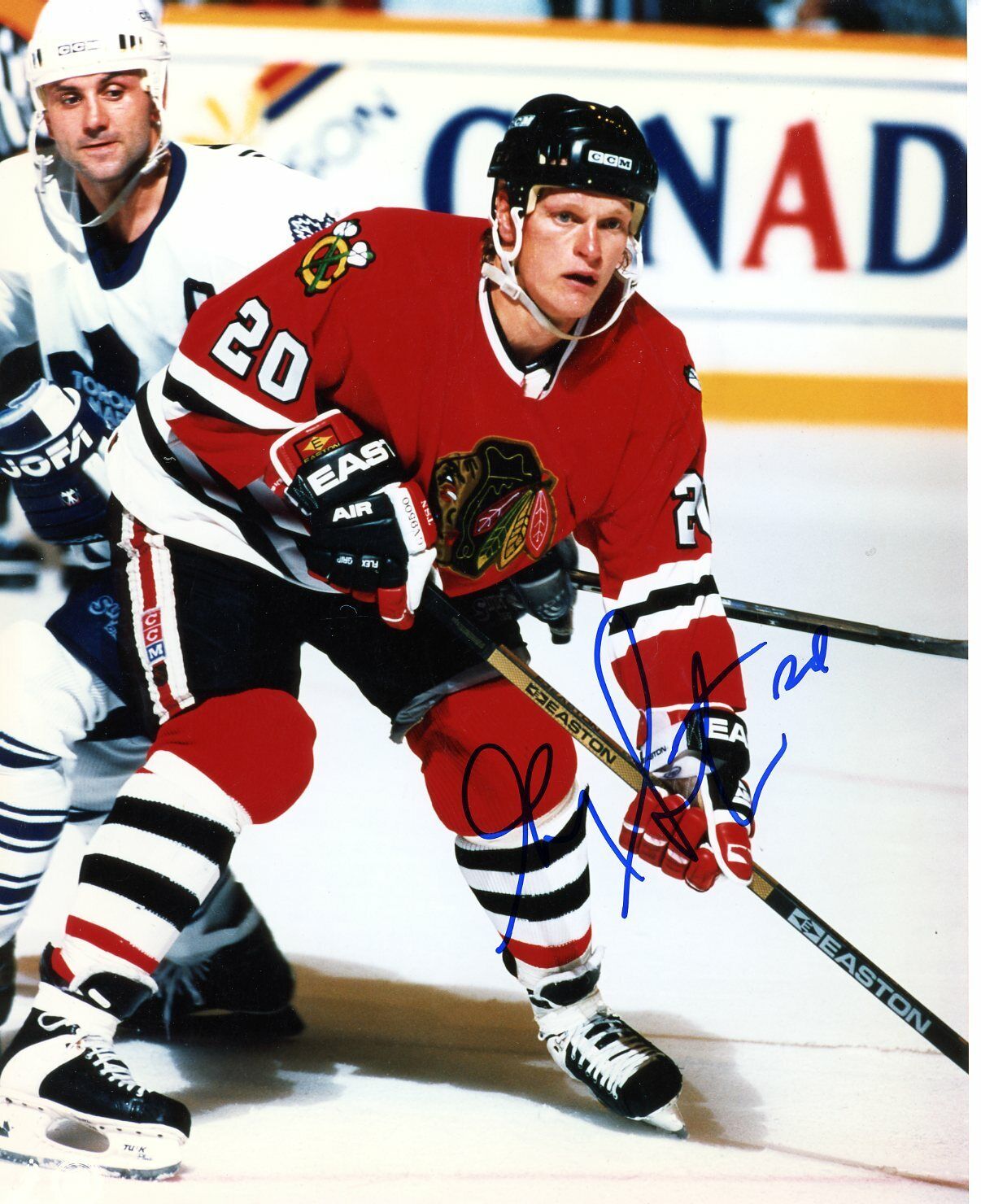 Gary Suter Autographed 8x10 Chicago Blackhawks # S277