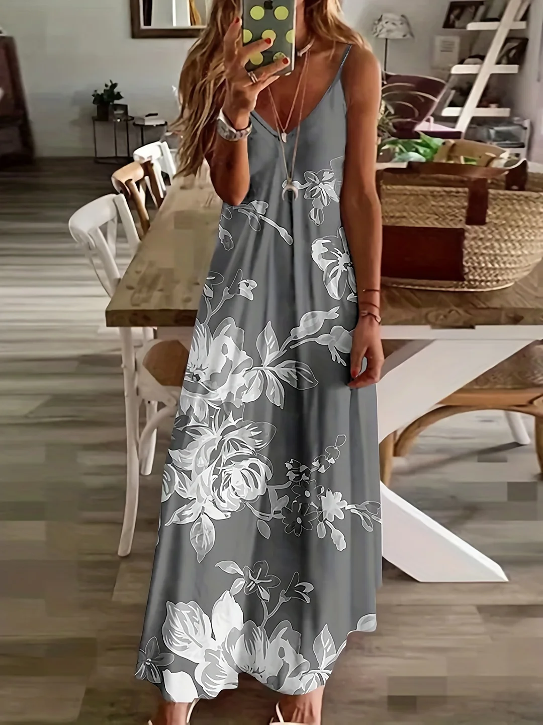 Churchf Churchf Temu Summer Women's Dress Slim Slim Vacation Bohemian Sling