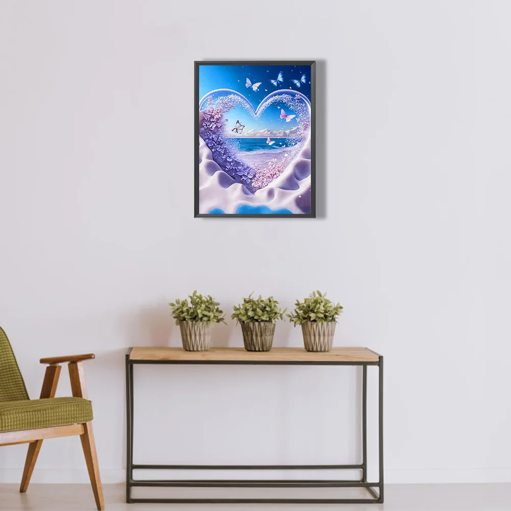 Diamond Painting - Full Round Drill - Beach(30*40cm)