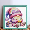 (US Only)Dwarf Printed Cross Stitch Kit 49x49cm DIY 14CT Thread Art Needlework Home Decor