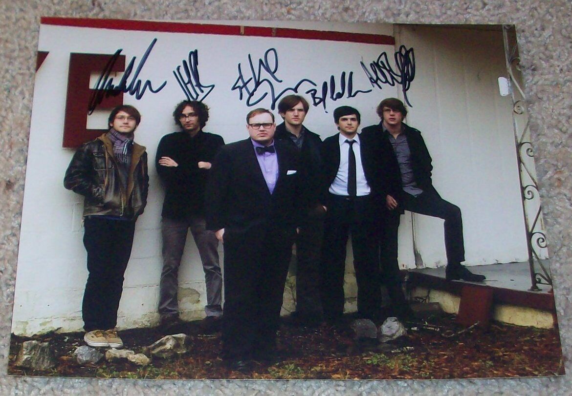 ST. PAUL & THE BROKEN BONES AUTOGRAPH SIGNED 8x10 Photo Poster painting JANEWAY +5 w/EXACT PROOF