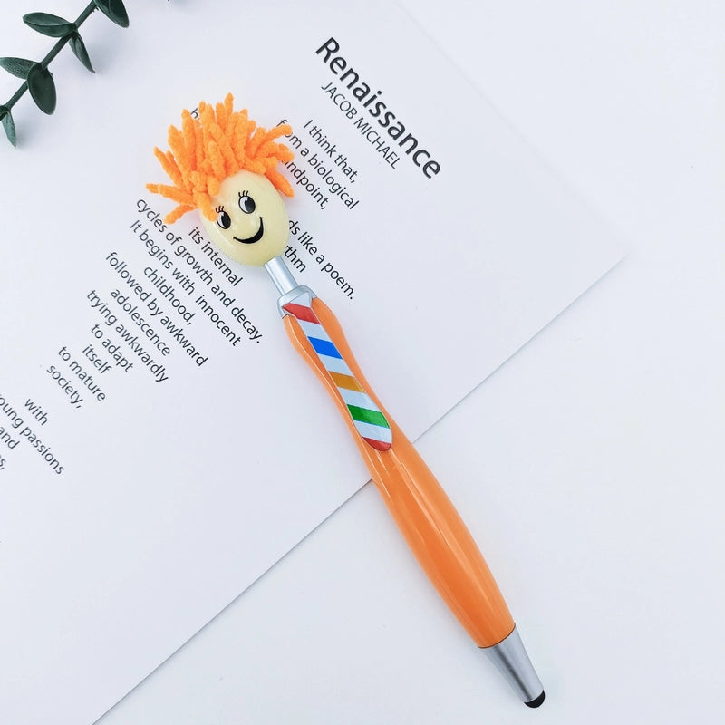 1 Piece Cartoon Class Learning ABS Plastic Cute Ballpoint Pen
