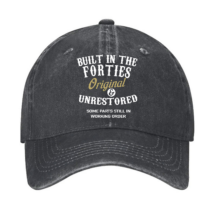 Built In The Forties Original And Unrestored Some Parts Still In Working Order Funny Gift Hat