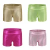 Fashionable men's gold foil boxer briefs