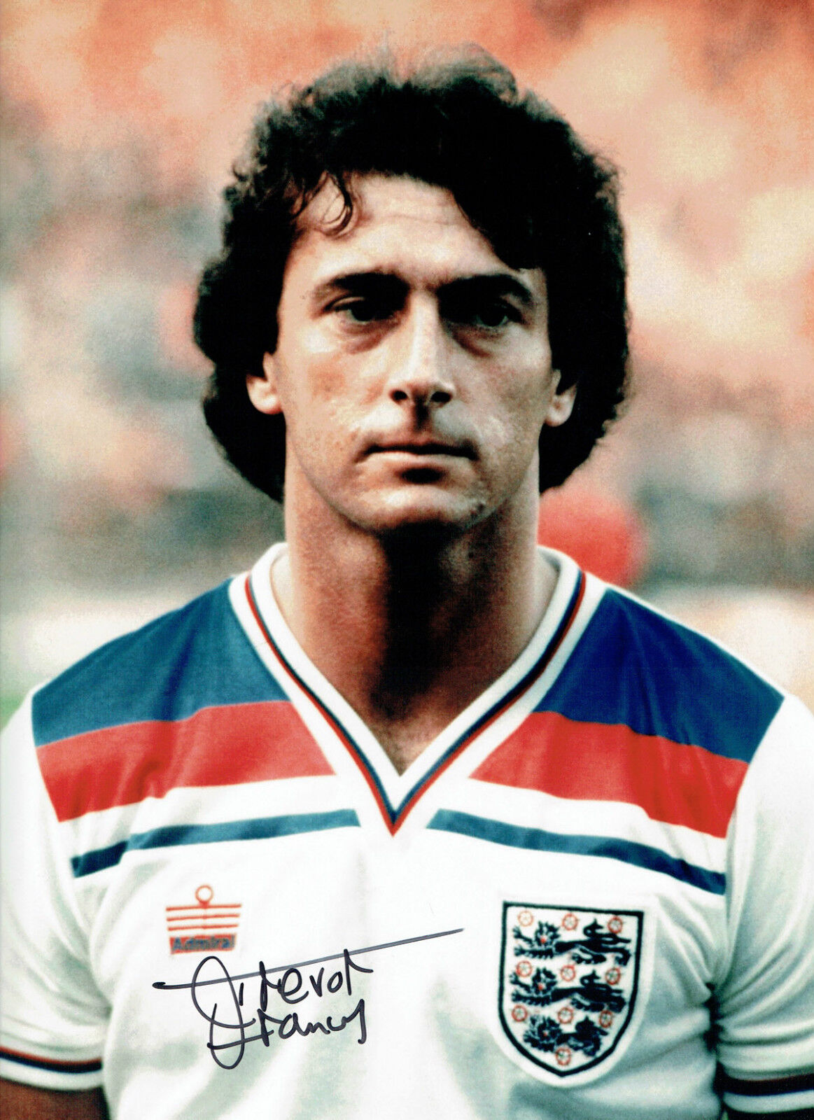 Trevor FRANCIS SIGNED Autograph 16x12 England Photo Poster painting AFTAL COA