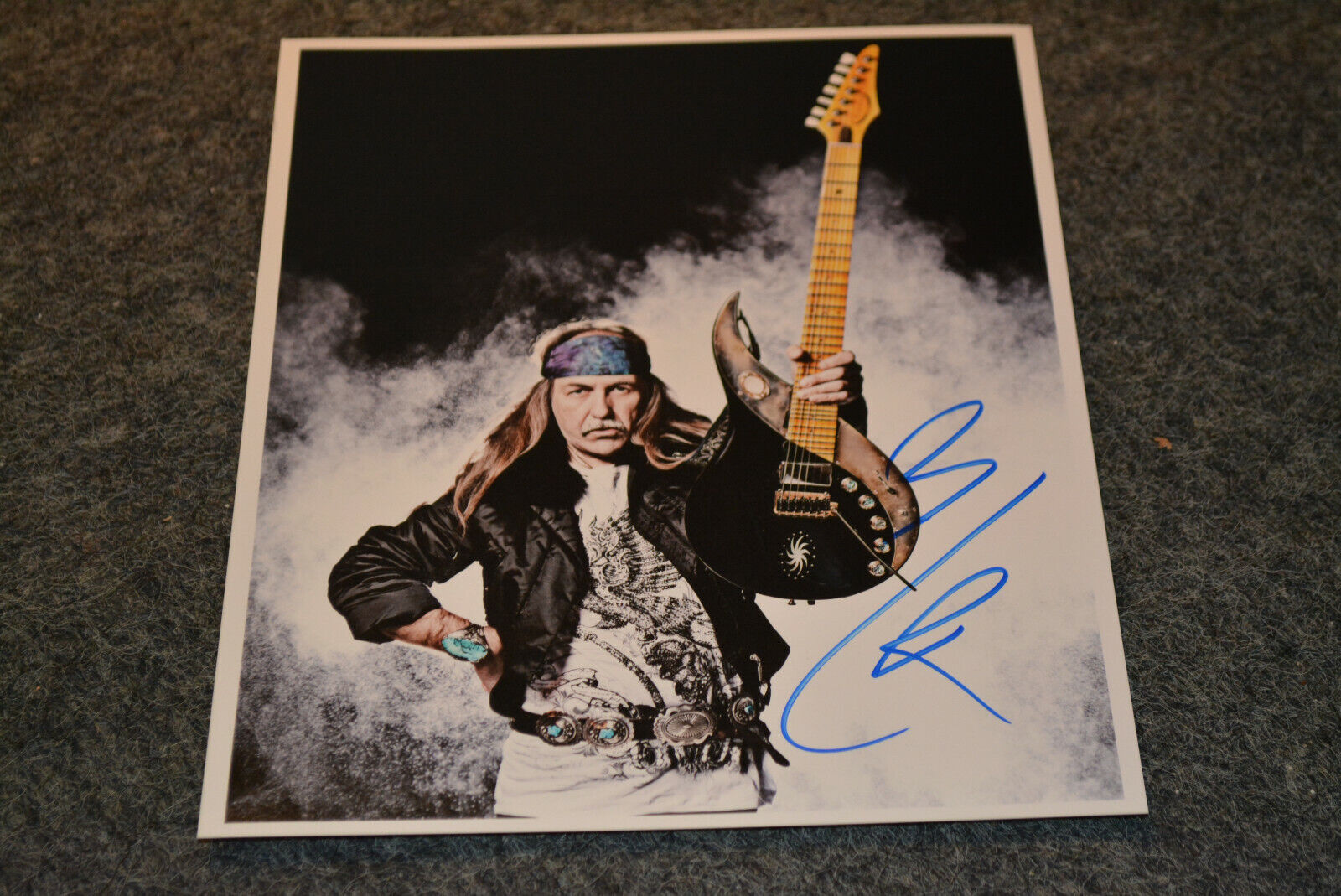 ULI JON ROTH signed autograph In Person 8x10 20x25 cm SCORPIONS