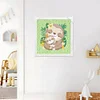 >SALE<5D DIY Full Round Drill Diamond Painting Sloth Kit Home Decor Art Craft 15x15cm