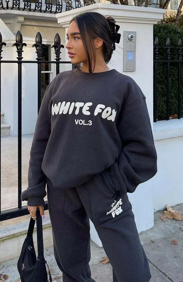 Nigikala Nigikala Women's Explosive Casual Fashion Letter Print Top Trousers Sports Suit Women