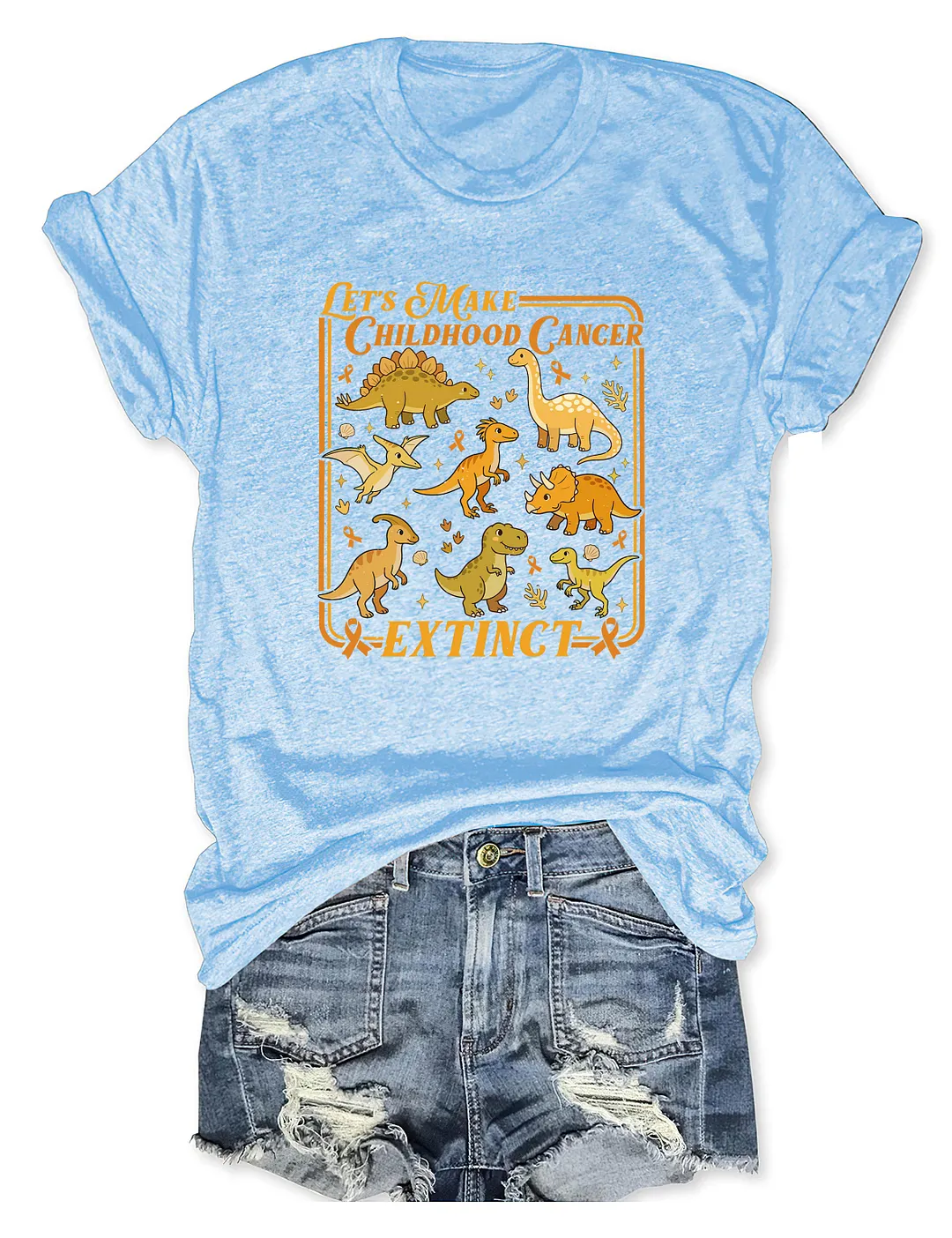 Let's Make Childhood Cancer Extinct T-shirt