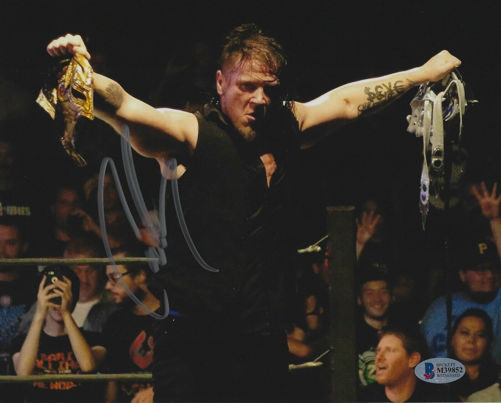 Sami Callihan Signed 8x10 Photo Poster painting BAS Beckett COA WWE Impact Wrestling Autograph 1