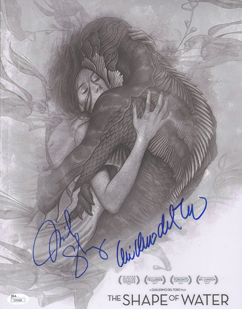 ~~ GUILLERMO DEL TORO +1 Authentic Hand-Signed The Shape of Water
