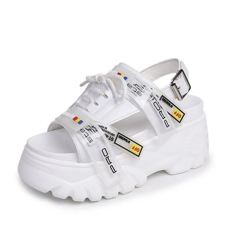 Summer Casual Sandals Women Ladies Platform Beach Shoes Fashion Platform Sandals Chunky Sandals For Women Sandalias de Mujer