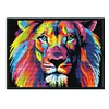 Lion-14CT Stamped Cross Stitch Kit(40*32cm)
