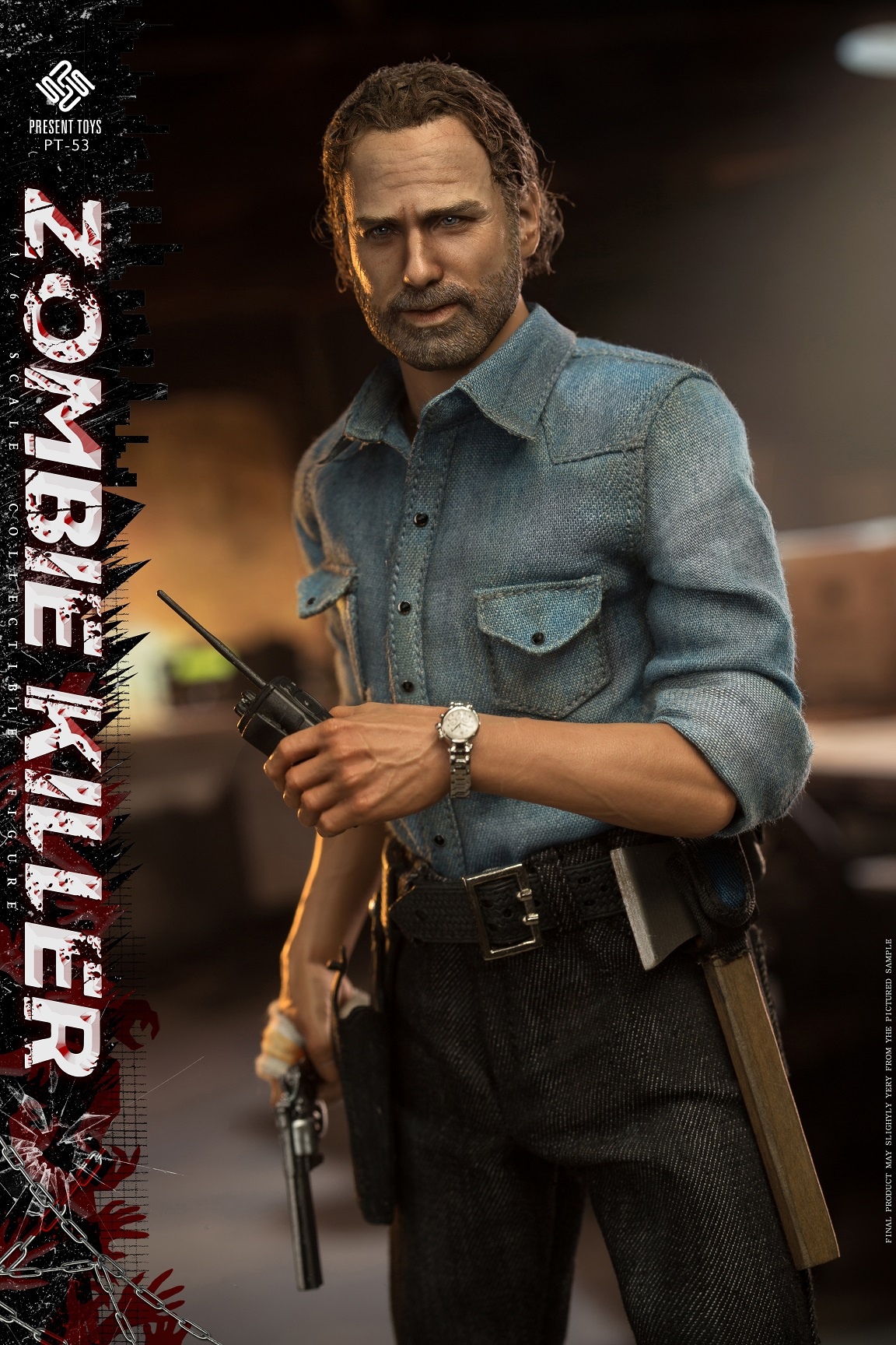 PRE-ORDER PRESENT TOYS Zombie Killer PT-SP53 1/6 Collectible Action Figure