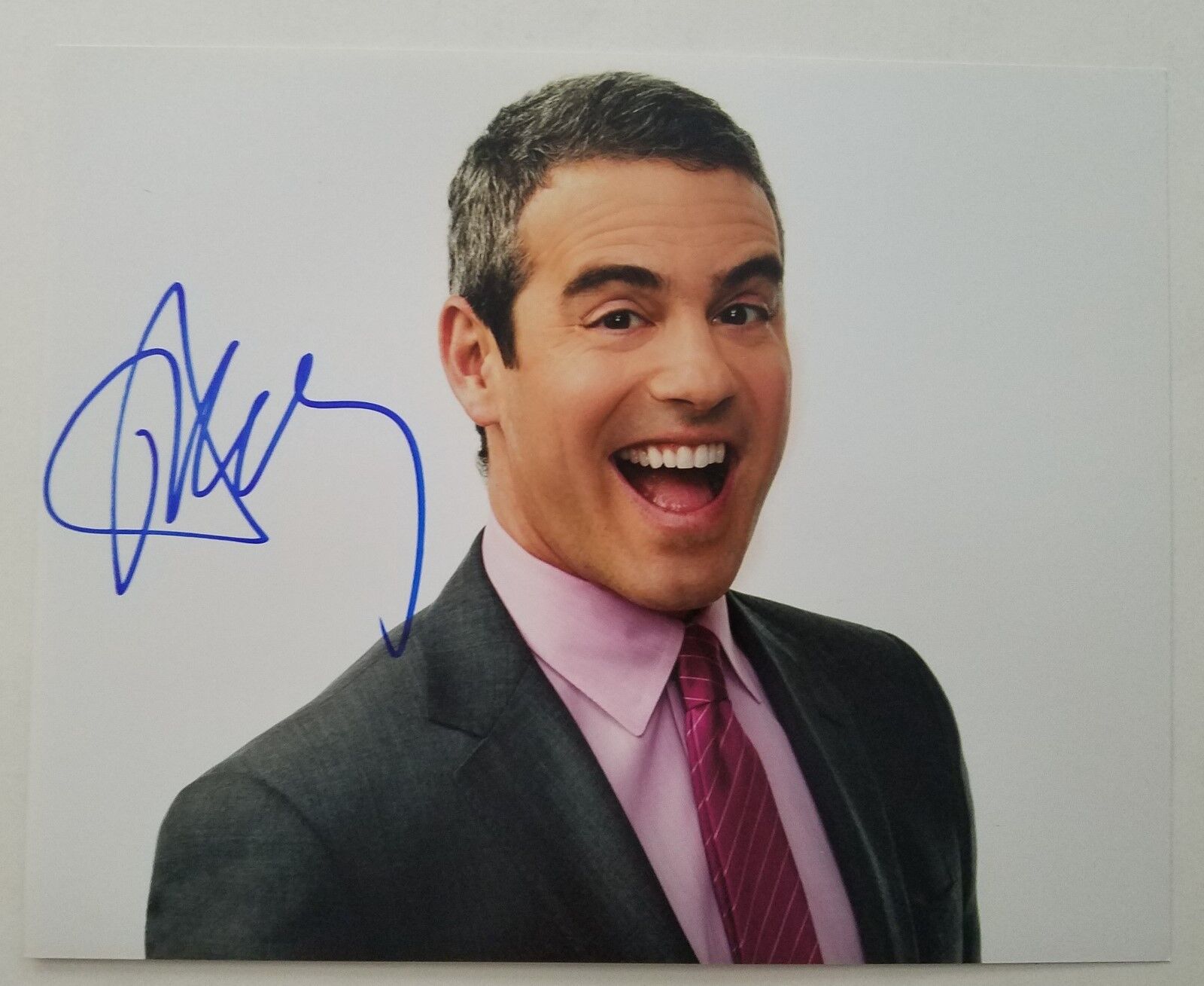 Andy Cohen Signed 8x10 Photo Poster painting TV Personality Show Host Comedian Author RAD