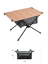 Ultra Lightweight Outdoor Folding Egg Roll Table Camping Portable Dining Table Tactical Field Table