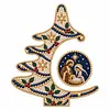 DIY Pearl Diamond Painting Acrylic Stand, Christmas Tabletop Decoration, Special Shaped Diamond Art Craft Kit for Home Decor