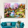 Beautiful Tree Scenery | Full Square Diamond Painting Kits