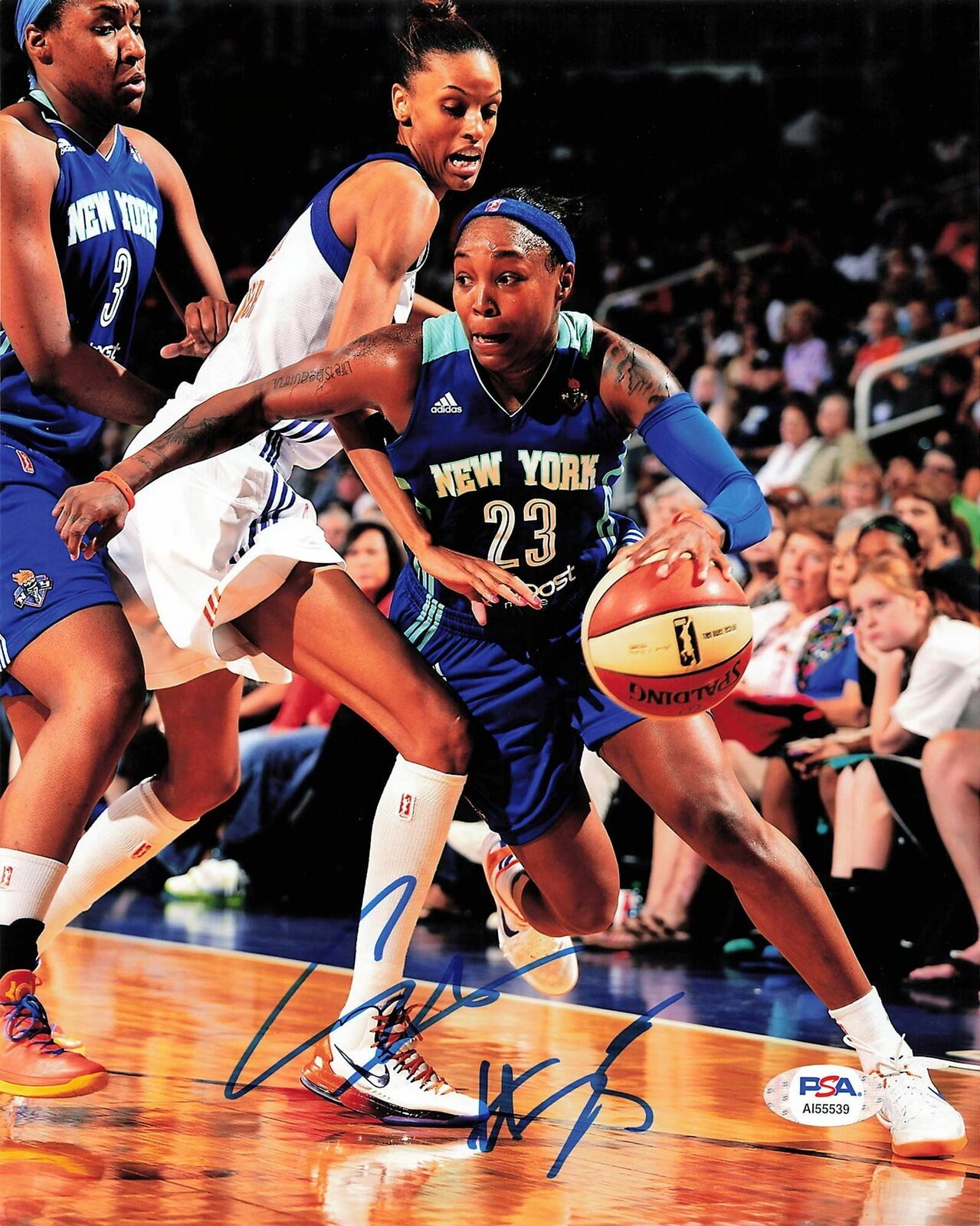 CAPPIE PONDEXTER Signed 8x10 Photo Poster painting WNBA PSA/DNA Autographed