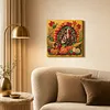 DIY Pre-Framed Autumn Festival Button Art Canvas Kit