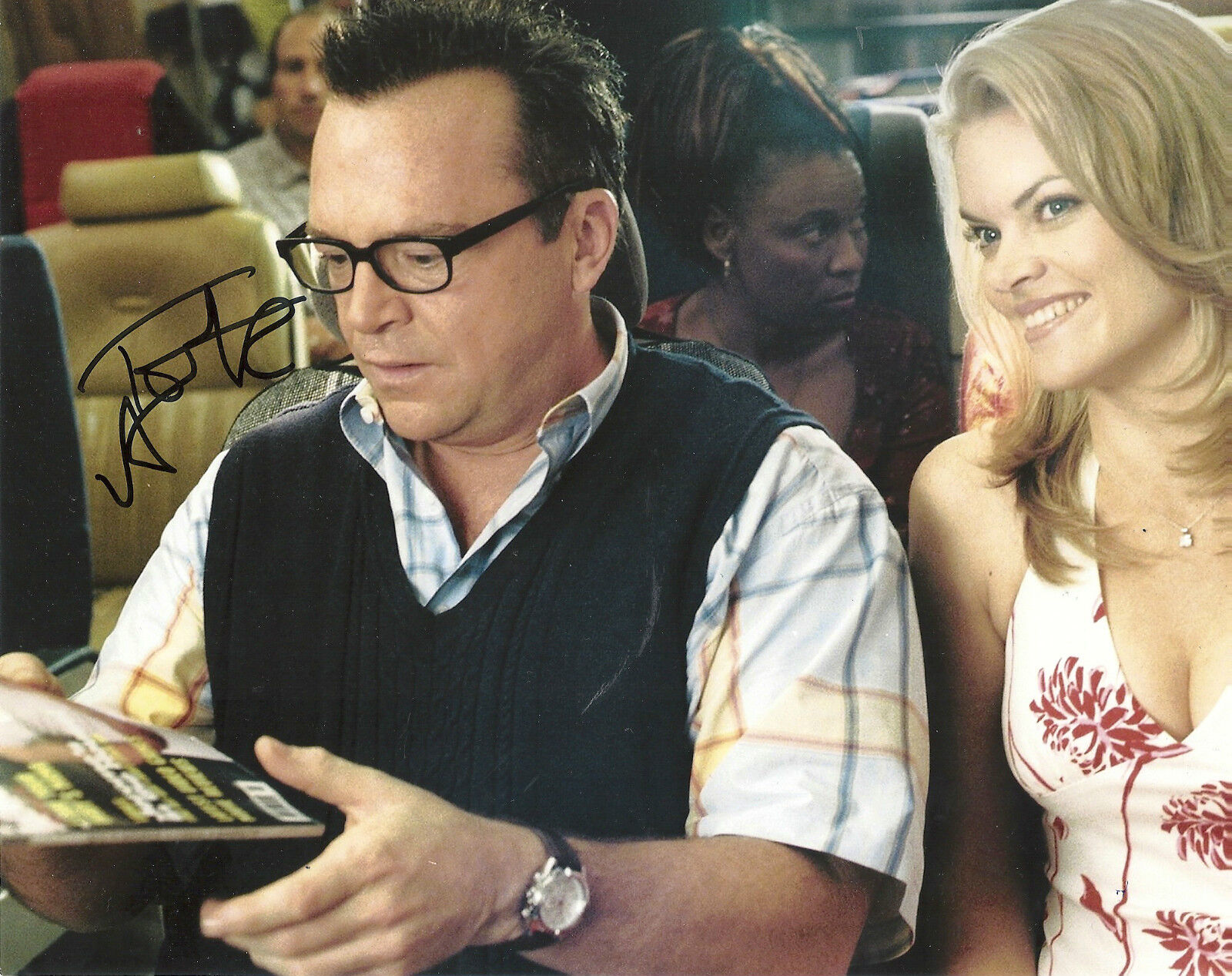 TOM ARNOLD 'TRUE LIES' 'ROSEANNE' COMEDIAN SIGNED 8X10 PICTURE *COA 8