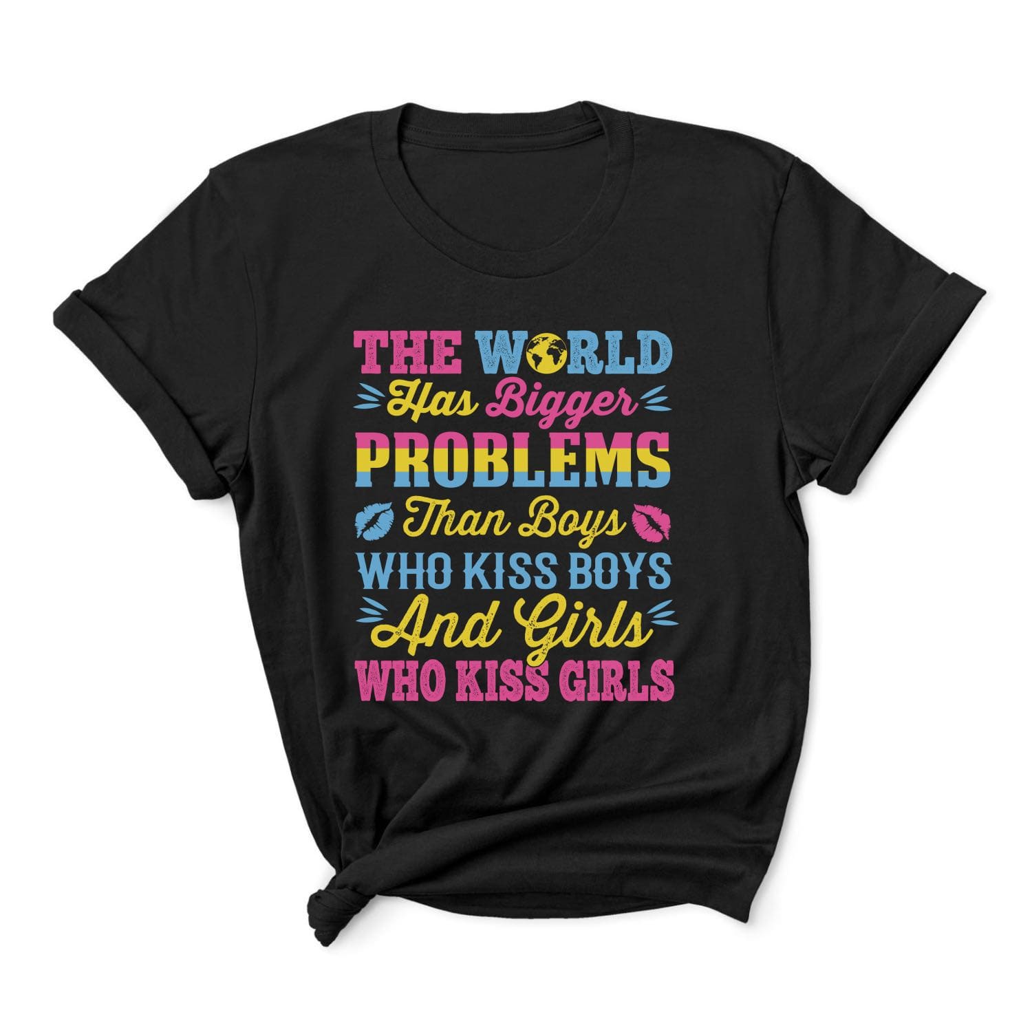 Pansexual pride t-shirt