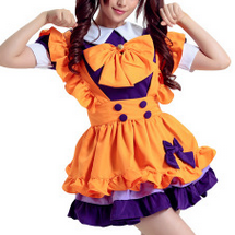 Kawaii Maid Halloween Cosplay Dress S12910