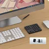 2.4G Wireless Mini Numeric Keypad 35 Keys Digital Keyboard Numpad for Data Entry