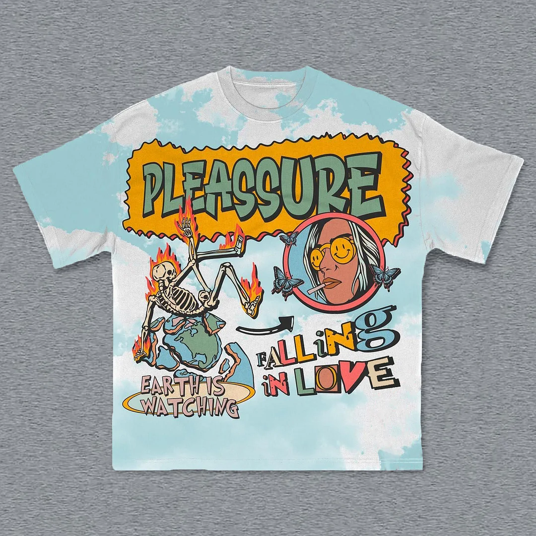 Pleasure Print Short Sleeve T-Shirt