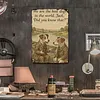Dog Talk - Vintage Metal Signs - 20*30cm/30*40cm
