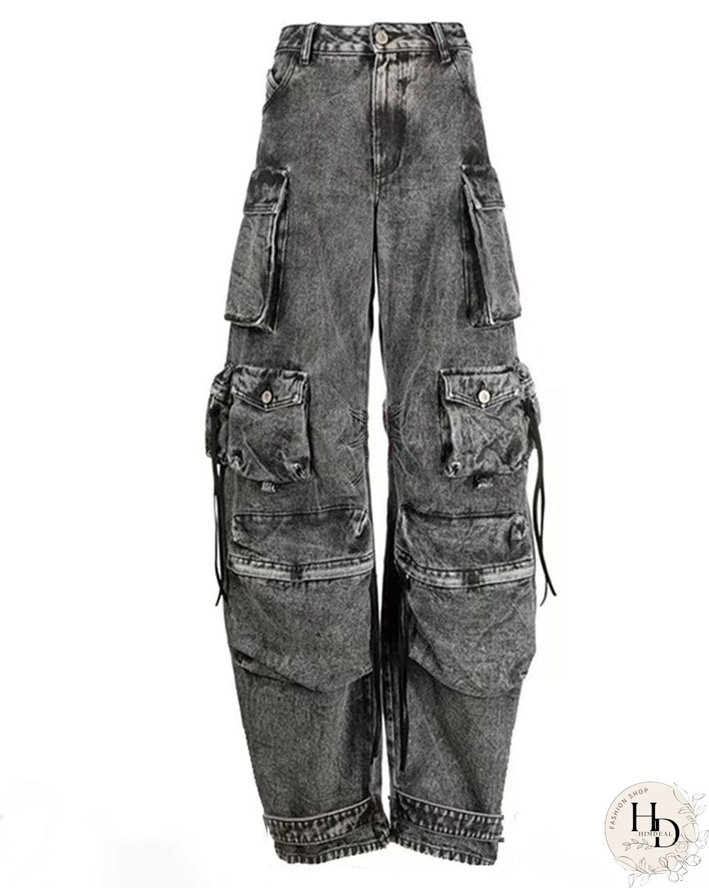 Janet Cargo Denim Jeans