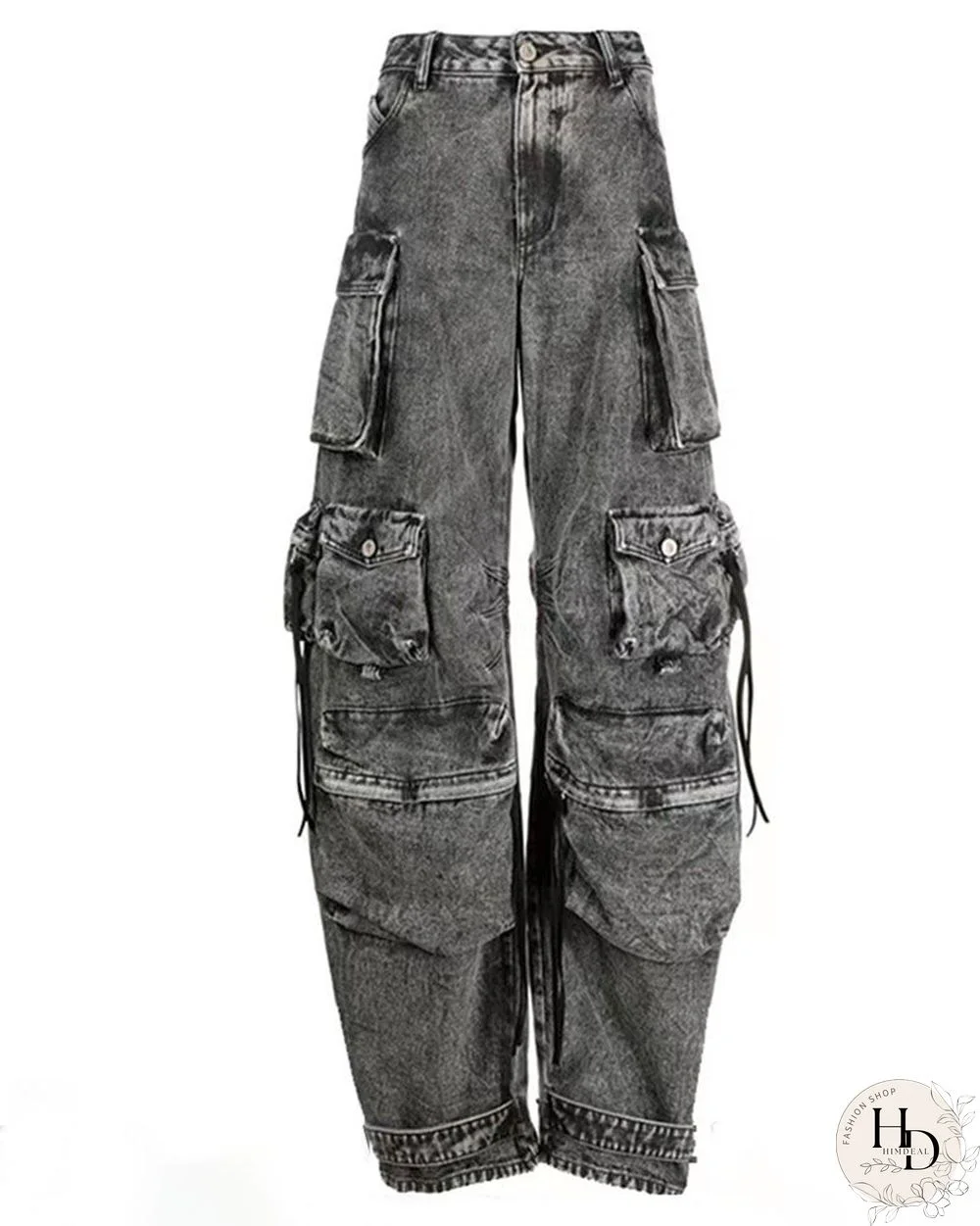 Janet Cargo Denim Jeans