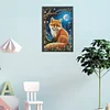 Diamond Painting -DIY Round Drill Fox in the Moonlight(30x45cm)