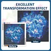 Diamond Painting -DIY Round Drill Glowing Flowers(40x40cm)