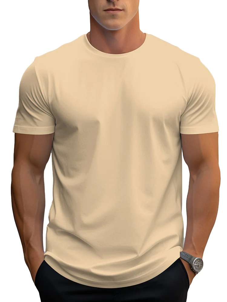 Men's Fashionable Casual Sports Bottoming T-shirt