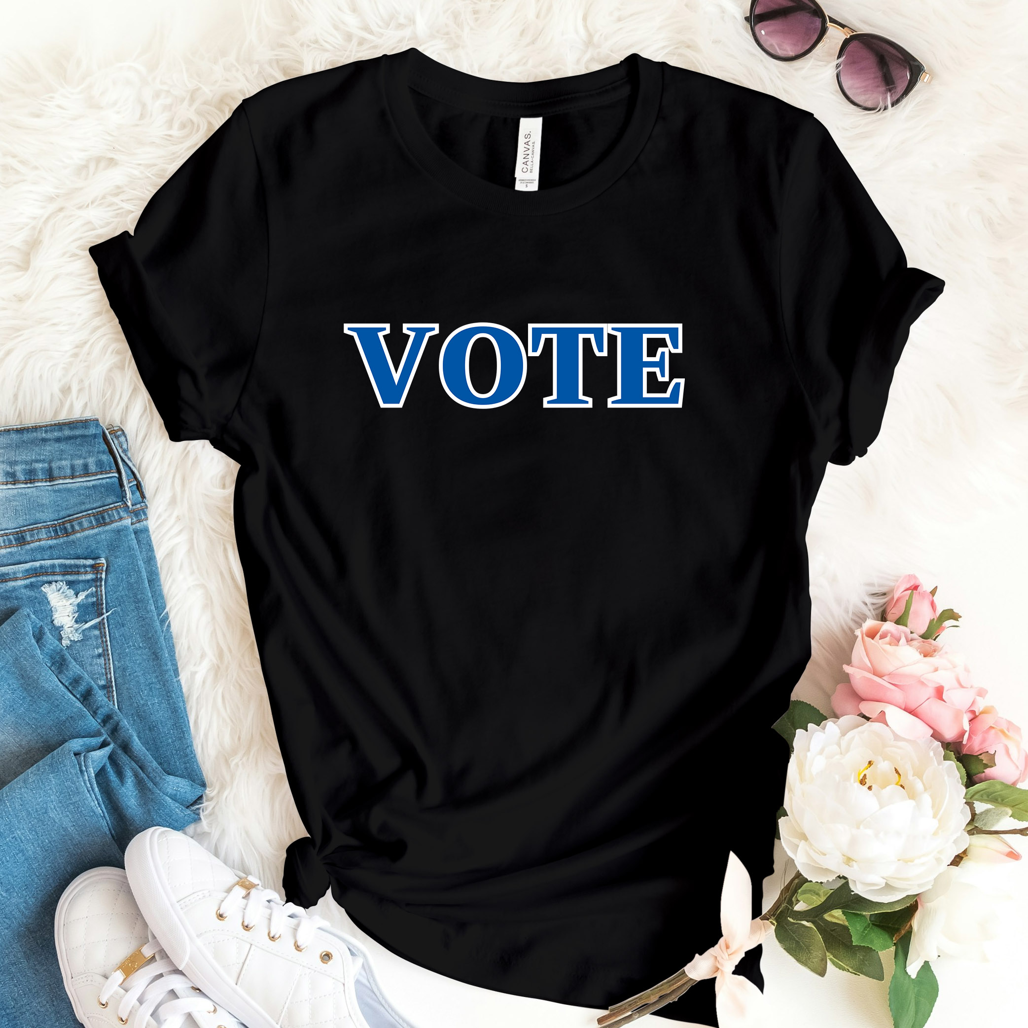 VOTE Fashion Cotton Printed T-Shirt